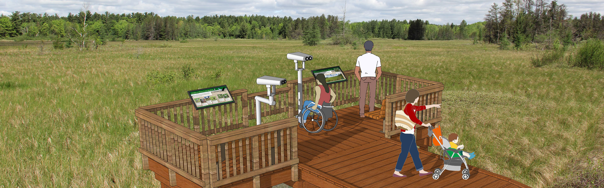 Moses Creek Meadows proposed viewing deck